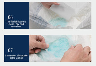 10 PCS Waterproof disposable adult diaper size L