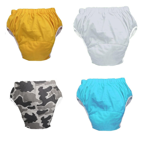 Multi-Color Adult Diaper Pants