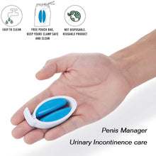 Safe Penile Clamp Male Manage Urinary Incontinence Care